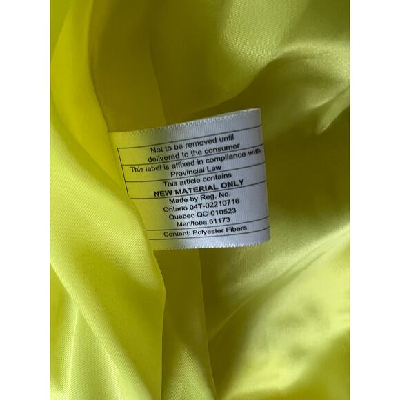 Guess Cire puffer yellow/black stylish jacket size M - Picture 6 of 7